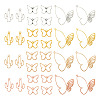  120Pcs 12 Styles Alloy Pendants FIND-TA0002-65-12