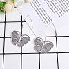 Butterfly Alloy Dangle Earrings for Women JE1085A-4