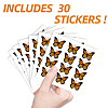 Self-Adhesive Paper Decorative Stickers DIY-WH0563-002-3