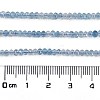 Natural Aquamarine Beads Strands G-L587-B02-01-4