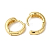 Brass Huggie Hoop Earrings for Women EJEW-C097-08G-05-2