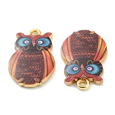 Printed Alloy Pendants ENAM-D051-16G-03-1