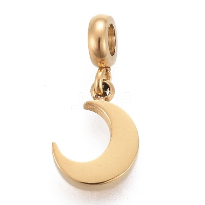 Ion Plating(IP) 304 Stainless Steel Charms STAS-F259-014G-1