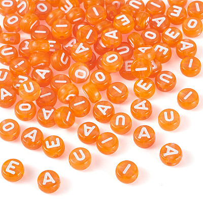 100Pcs 5 Styles Transparent Acrylic Beads OACR-TA0003-46-1
