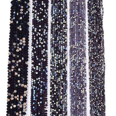 Transparent Glass Beads Strands EGLA-A044-T1mm-MB15-1