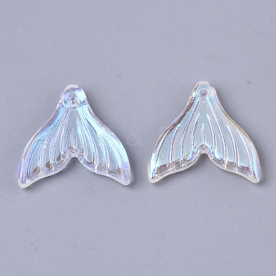 Transparent Glass Pendants X-GLAA-S190-009A-A01-1