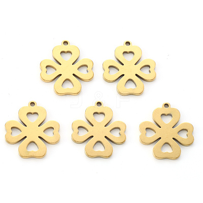 PVD Vacuum Plating 304 Stainless Steel Pendants STAS-N092-06G-1