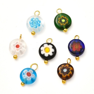 Lampwork Pendants PALLOY-JF00971-1