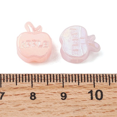 Opaque Acrylic European Beads OACR-G058-11-1