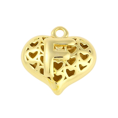 Hollow Brass Pendants for Valentine's Day KK-M289-03E-G-1