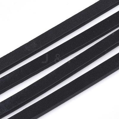 Flat Single Face Imitation Leather Cords LC-T003-04-1