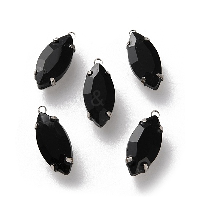 Rhinestone Pendants RGLA-P038-01P-02-1