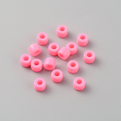 Opaque Plastic Beads KY-WH0046-60H-1