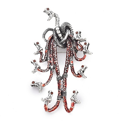Hydra Enamel Pins LS-JEWB-E041-07AS-02-1