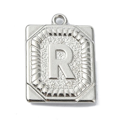 Anti-Tarnish 304 Stainless Steel Pendants STAS-U033-01P-R-1