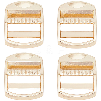 14Pcs Rectangle Alloy Buckles FIND-CY0002-02G-1