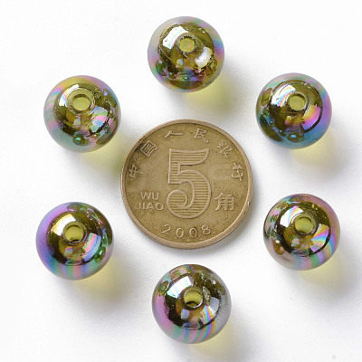 Transparent Acrylic Beads MACR-S370-B12mm-737-1