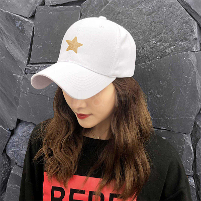 24Pcs 6 Style Star Computerized Embroidery Cloth Iron On Sequins Patches PATC-HY0001-12-1
