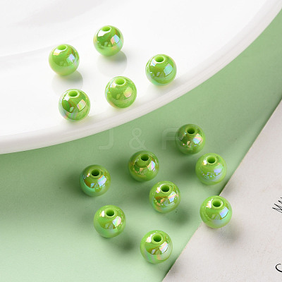 Opaque Acrylic Beads MACR-S370-D8mm-A06-1
