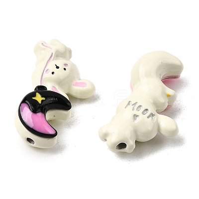 Baking Paint Alloy Enamel Beads FIND-G092-09A-1