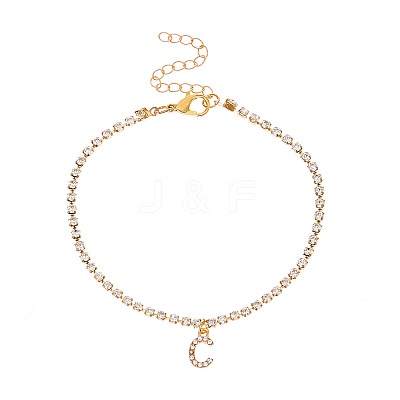 Fashionable and Creative Rhinestone Anklet Bracelets DA6716-3-1