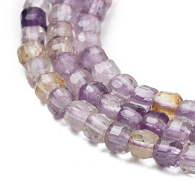 Natural Ametrine Beads Strands G-H042-B40-01-1