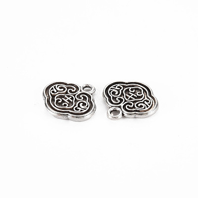 Tibetan Style Alloy Charms TIBE-S320-210AS-1