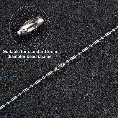 DIY 304 Stainless Steel Necklace Making Kits DIY-UN0001-98P-1