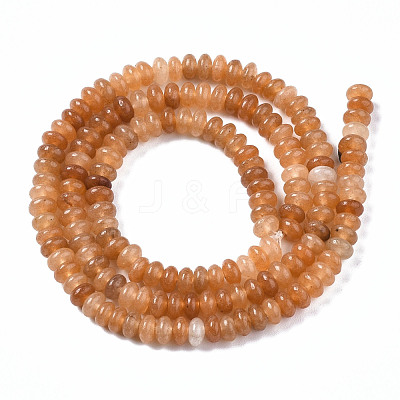 Natural Red Aventurine Beads Strands G-S366-126-1