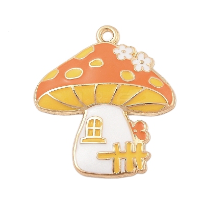 Thanksgiving Day Alloy Enamel Pendants FIND-Z064-03F-1