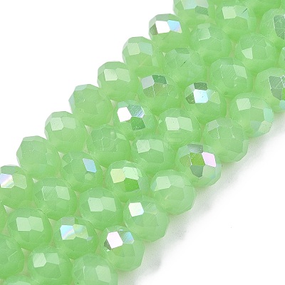 Electroplate Glass Beads Strands EGLA-A044-J8mm-L01-1