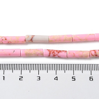 Synthetic Imperial Jasper Dyed Beads Strands G-D077-B01-06-1