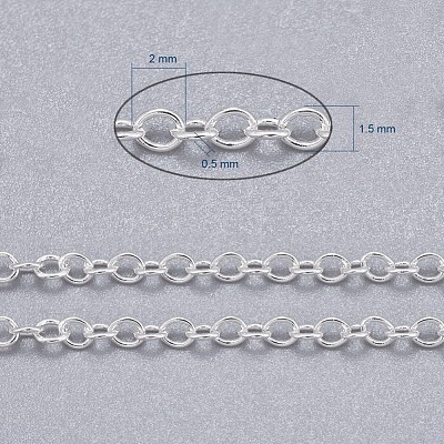 Brass Cable Chains CHC-034Y-S-1