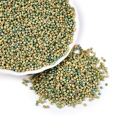 Picasso Glass Seed Beads GL-N001-01A-03-1