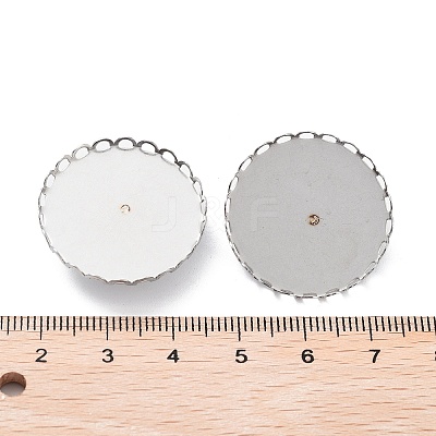 Non-Tarnish 304 Stainless Steel Brooch Base Settings LS-FIND-D035-03E-P-1