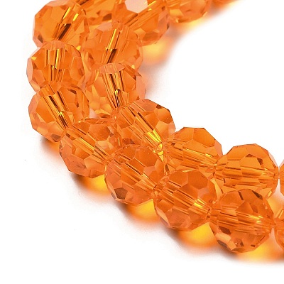 Transparent Glass Beads EGLA-A035-T8mm-D05-1