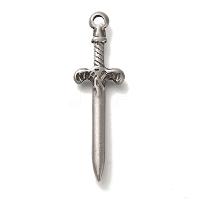 304 Stainless Steel Pendants STAS-H223-17AS-03-1
