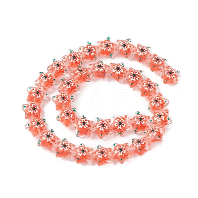 Glass Beads Strands X1-LAMP-F029-03E-1