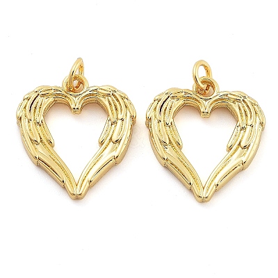 Rack Plating Brass Pendants KK-S371-04G-02-1