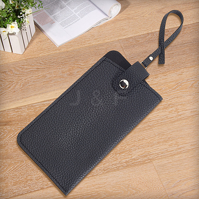 1Pc PU Leather Eyeglass Cases AJEW-CN0004-98A-01-1