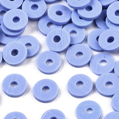 Handmade Polymer Clay Beads CLAY-R067-4.0mm-B32-1
