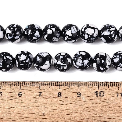 Synthetic Turquoise Beads Strands G-N364-09A-01-1