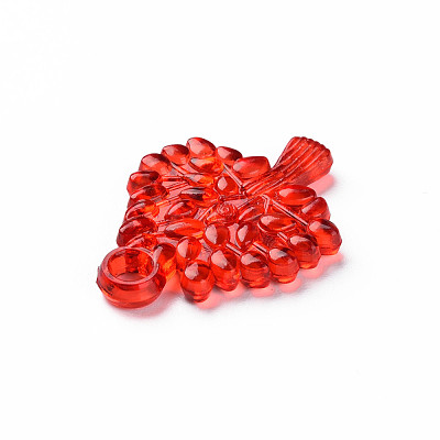 Transparent Acrylic Pendants MACR-N013-023-1