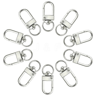 Alloy Swivel Snap Hook Clasps FIND-YW0004-09P-1