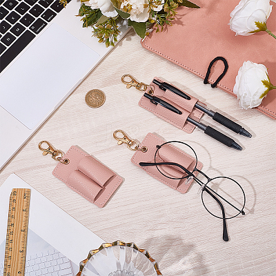3Pcs PU Keychains KEYC-CL0001-49D-1