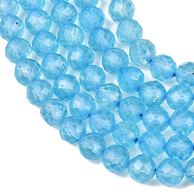 Natural Topaz Crystal Beads Strands G-P514-A02-04-02-1