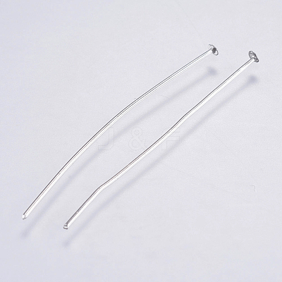 Tarnish Resistant 304 Stainless Steel Flat Head Pins X-STAS-F146-01P-40mm-1