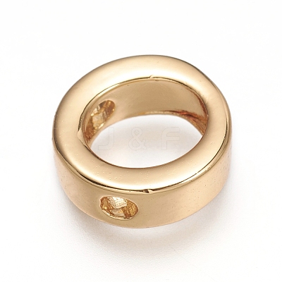 Brass Charms LS-ZIRC-I037-01O-G-1