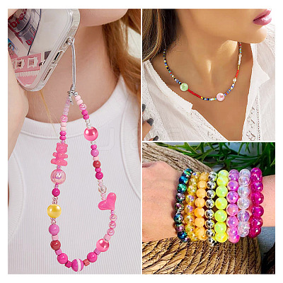 20Pcs Opaque Acrylic Beads OACR-TA0002-97-1