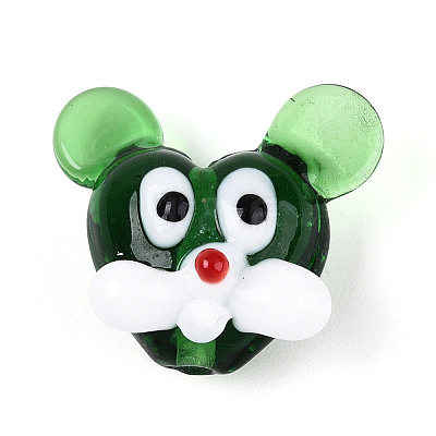 Handmade Lampwork Beads LAMP-N034-07D-1
